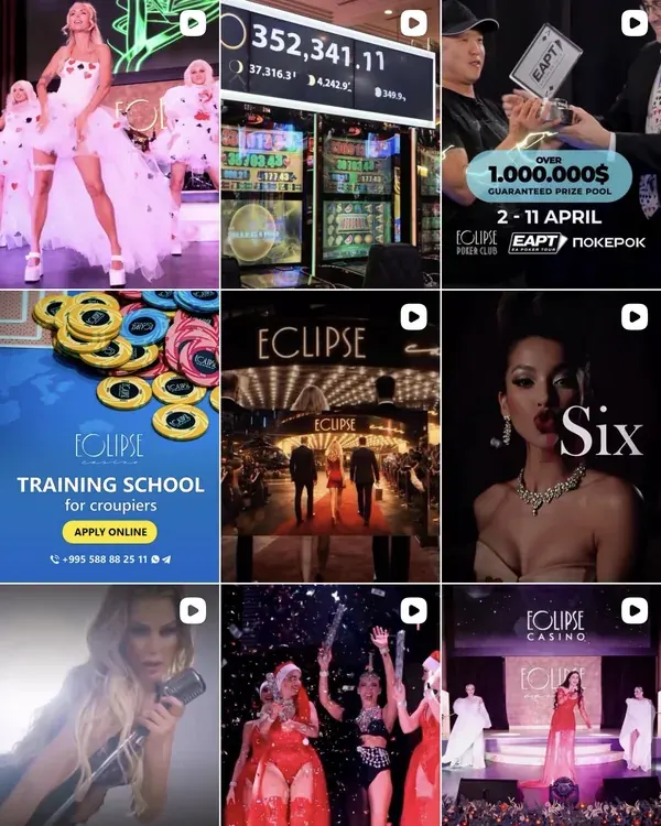 Eclipse — casino & poker club — iGaming · Events